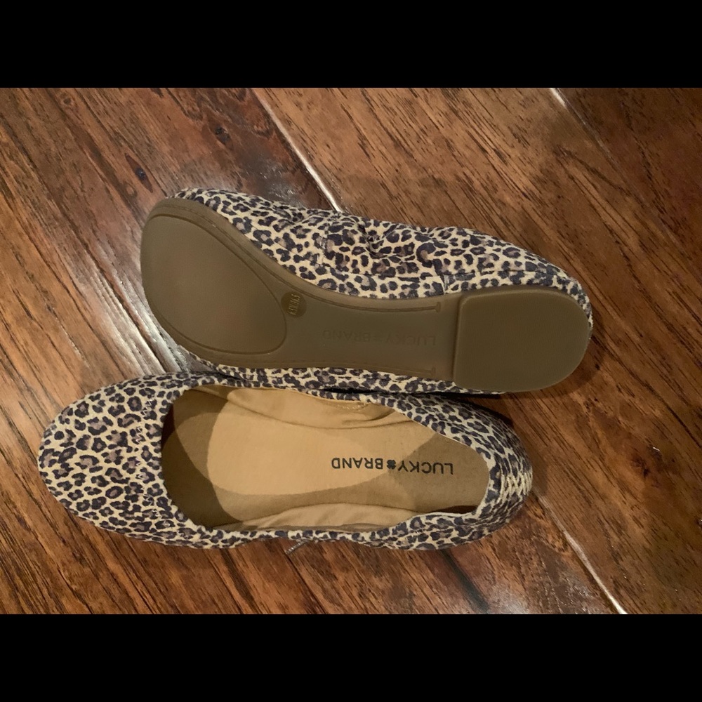 Animal Print Flats